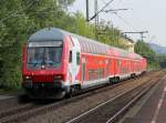 Der BUGA Steuerwagen am RB27 , in Bonn-Oberkassel am 30.04.2011