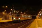Eurobahn-Ersatzverkehr Teil 2 oder die schiebende 110 497-5 mit der RB 30094 am 14.11.2012 im Bahnhof Signal Iduna Park in Dortmund.