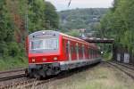 Die S8 bei der Einfahrt in Wuppertal Sonnborn am 10,06,11