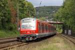 Die S8 bei der Einfahrt in Wuppertal Sonnborn am 10,06,11