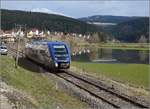 X 73755 bei der Einfahrt nach Morteau.