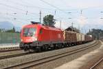 Die 1016 036-4 in Brixlegg am 31,07,11