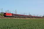 1116 042 ist mit dem raijet nach Ungarn unterwegs.