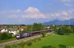 1116 222-1 und 1116 235-3 mit dem RJ 168 (Wien West - Zürich HB) am 17.07.2014 bei Bernau.