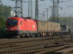 1116 124-7 der �BB in Gremberg am 12.10.2010