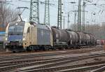 1216 950 der Wiener Lokalbahnen in Gremberg am 27.01.2011