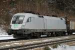 Portrait ES 64 U2-101, aufgenommen am 21.02.13, in A�ling.