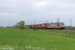 Die HECTORRAIL 241.001 bei Quarnstedt am 08,05,13 