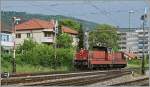 Die Ee 6/6 18620 im RB Biel, welcher noch mit Formsignalen ausgestattet ist.