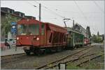 Autour de la voie ferrée / Rund um die eiserne Bahn (Herbstevent 2024) - Für den Kiestransport beschaffte die GFM im Jahre 1972 die beiden Treibwagen mit der Bezeichnung BDe 4/4 141 und 142.