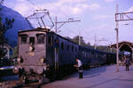 A SBB locomotive at Interlaken Ost.