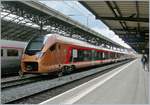 Der neue SOB RABe 526 102-6  Traverso  (UIC 94 85 7 526 102-9 CH-SOB) bei Testfahrten in Lausanne.