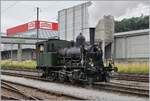 Das Tigerli der ST, E 3/3 Nummer 5,(UIC Nummer: 90 85 0008 479-7) beim Manöver zum Umfahren ihres Zuges in den Gütergleisen des Bahnhofs Sursee (UIC Nummer: 90 85 0008 479-7).
24. Juni 2018