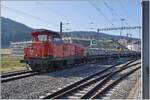 Wie eingangs der Serie erwähnt, zeigt sich die Fahrzeugvielfalt an diesem Tag in Le Brassus sehr üppig: neben den bereits gezeigten Travys Domino und der Re 6/6 in der Bahnhofshalle,