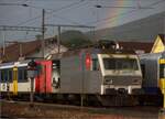 Persistenter Regenbogen in Balsthal.