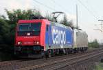 482 036-1 mit TX 185 537 in Porz Wahn am 15.09.2011