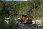Jubil�um: 50 Jahre Blonay - Chamby Museumsbahn und f�r mich einer der sch�nsten Momente, der Besuch des RhB Bernina Krokodils Ge 4/4 182.