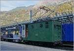 Die 1908 SLM (Mechanik) und Alioth (elektrischer Tail) gebaute He 2/2 52 der WAB wird noch immer im Rangierdienst in Lauterbrunnen gebraucht.