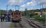  Nostalgie & Vapeur 2021  /  Nostalgie & Dampf 2021  - so das Thema des diesjährigen Pfingstfestivals der Blonay-Chamby Bahn; und schon ist der erst Zug für Festival bereit: die BOB HGe 3/3