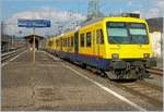 Der SBB RABe 560 mit Bt als  Train des Vignes  in Puidoux-Chexbres.