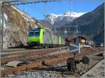 BLS Re 485 in Lalden.