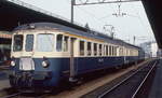 Altbautriebwagen der BLS: Da sich die ABDe 4/8 741-743 bewährten beschaffte die BLS in den 1950er Jahren fast baugleiche Triebwagen, die als ABDe 4/8 746-750 eingereiht wurden und bis Anfang der