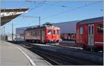 In Heiden stehet, leider abgebügelt, der RHB ABDeh 2/4 24 und wartet auf einen nächstens Einsatz.
