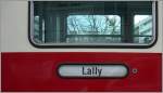 Sein Ziel Lally hat der BDeh 2/4 75 am 14.