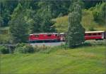 Ge 4/4 II 625 bei Filisur auf dem Weg nach Chur.