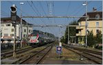 Der SBB RABe 511 022 von Chur nach Wil bei der Ausfahrt in St.Margarethen   11.