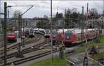 Dieser Tage streiken mal nicht Fahrzeuge, Weichen oder Signale im gro�en Kanton, sondern die Mitarbeiter.