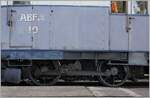 Ich habe schon des �fteren geschrieben, dass der Leukerbadbahn Triebwagen eine  phantasievolle  Bezeichnung tr�gt, hier nun ein Bild dazu:  ABFe 2/4 N� 10  steht gross auf dem Wagenkasten darunter ist