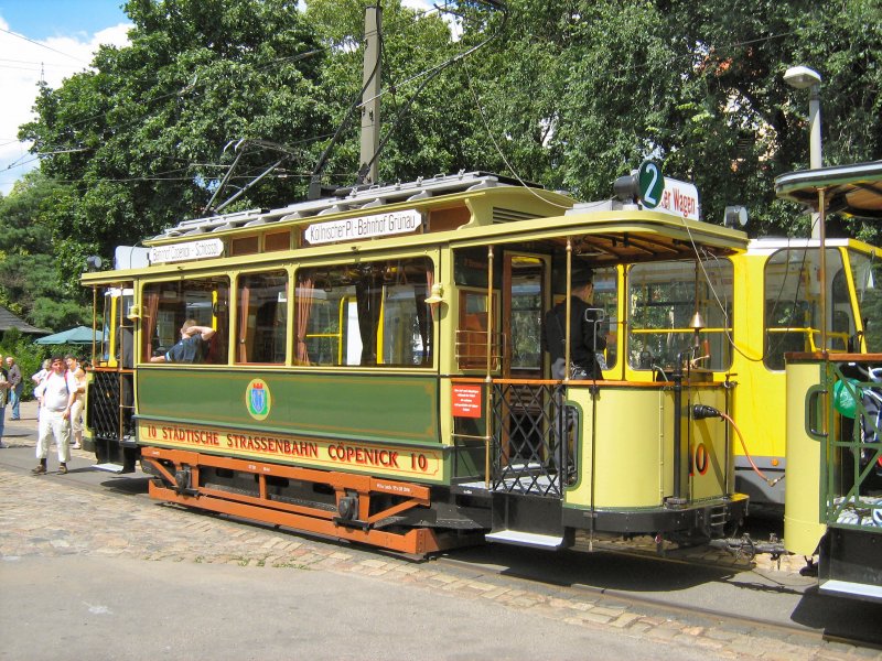 Tw 10 in Alt-Schm�ckwitz, Themenfahrt Sommer 2007