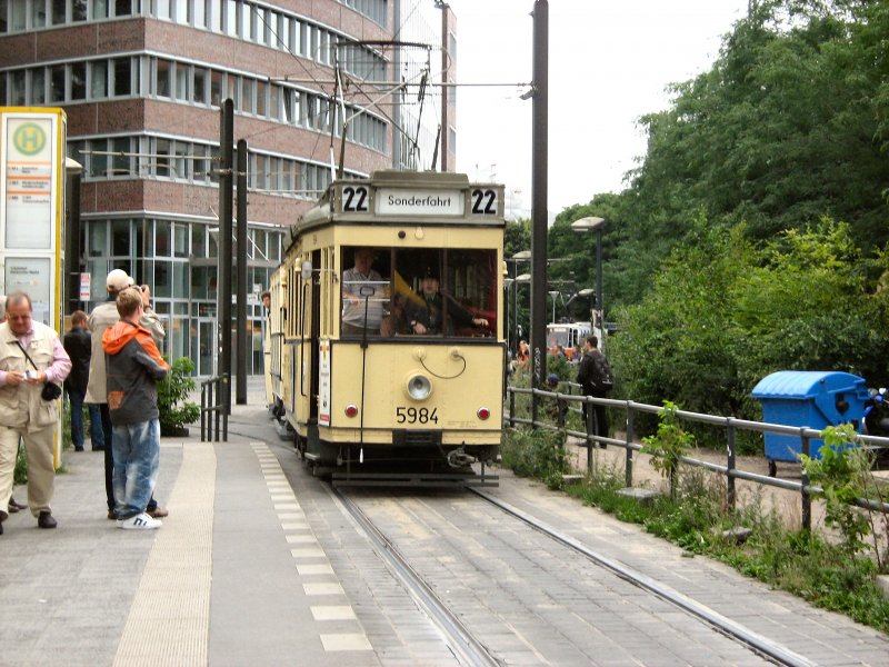 Tw 5984 am Hackschen Markt, Sommer 2008